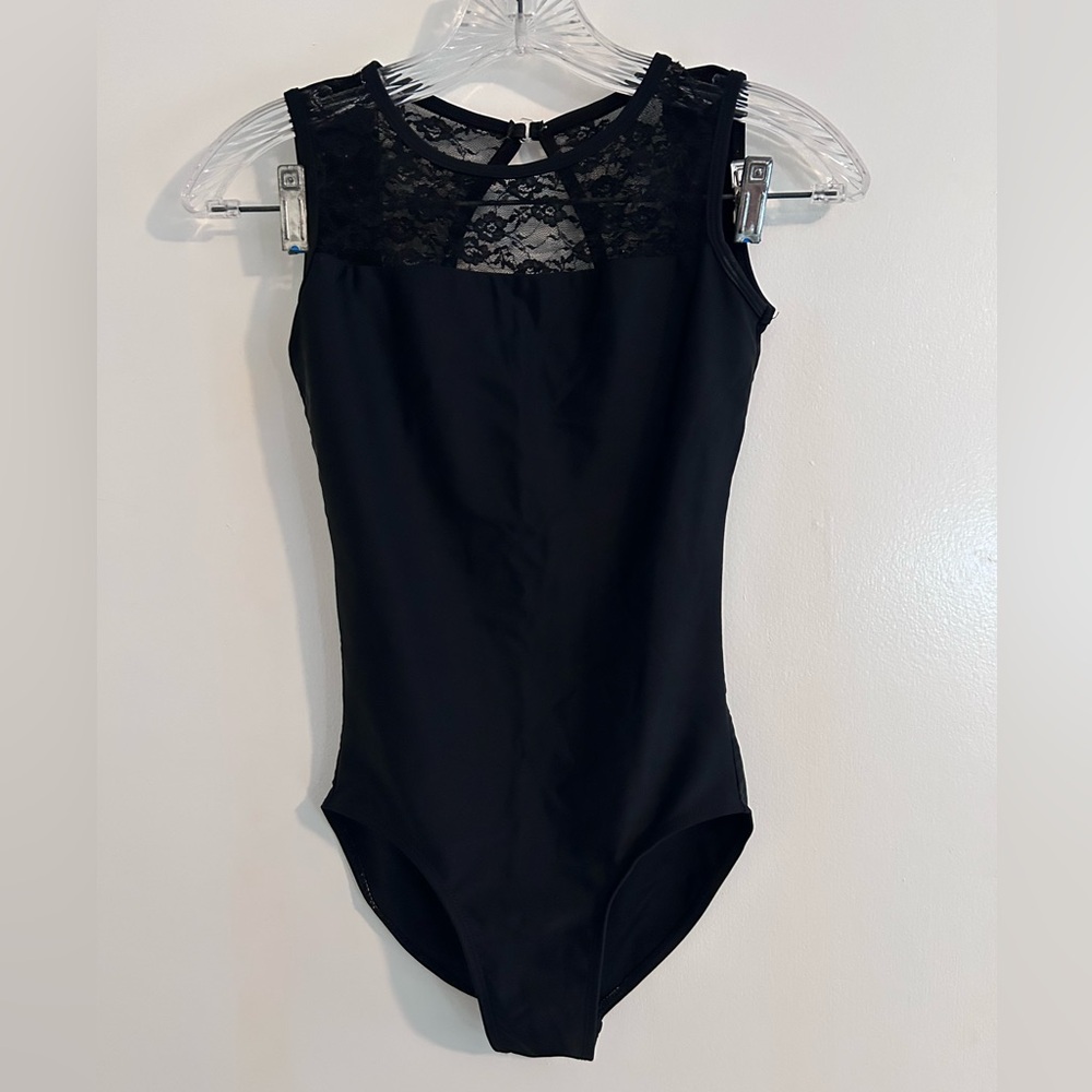 Theatricals “Lace Insert Tank Leotard”
